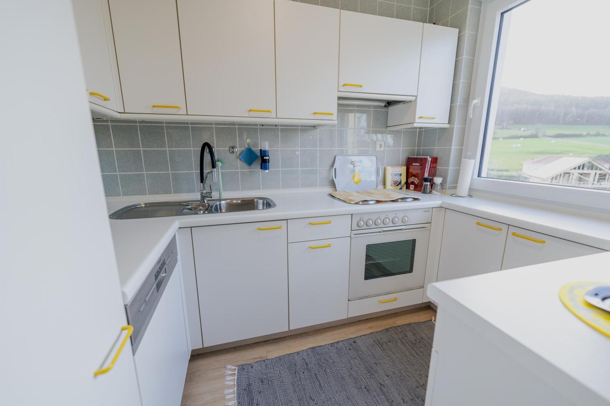 Ferienhaus Schoene Aussicht Ferienwohnung Gelb Hemfurth-Edersee Eksteriør bilde